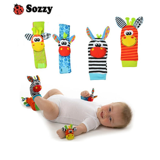 Kit Sozzy Meias E Pulseiras Com Chocalhos - Envio em 24 Hrs