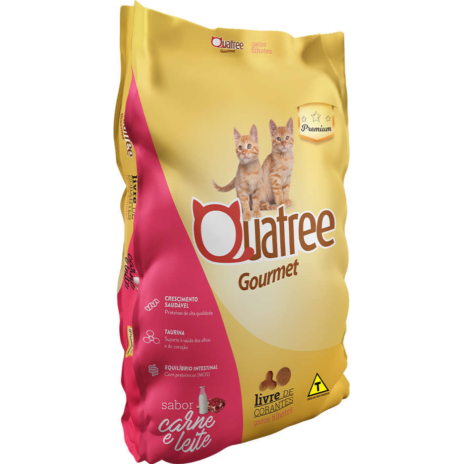QUATREE GOURMET GATOS FIL 10.1KG em Oferta na Shopee