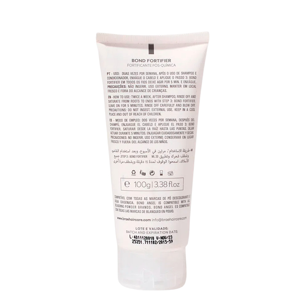 Detalhes do BRAÉ Bond Angel Fortificante Pós Química Passo 3 - 100ml