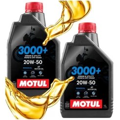 Óleo Motul 3000+ 20w50 Mineral 4 Tempos 2 Litros