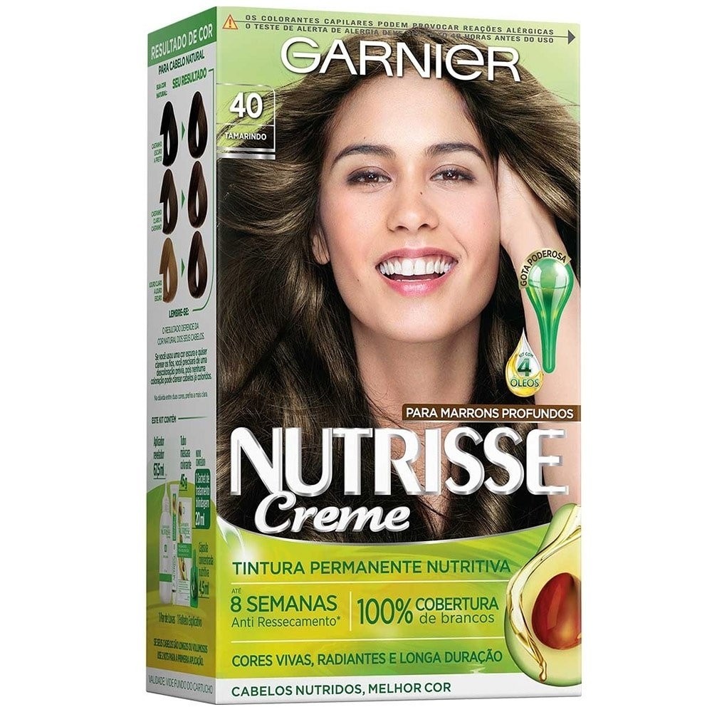 Tintura Nutrisse 40 Tamarindo em Oferta na Shopee