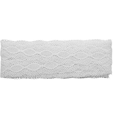 Renda Guipir CHL-723 4.0 Cm -  Rolo C/13.7 Metros COR:BRANCO Renda Guipir Chl-723 4.0 Cm -  Rolo C/13.7 Metros Cor:Branc