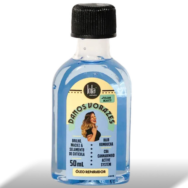 Óleo Reparado Lola Cosmetics  Danos Vorazes  50ml