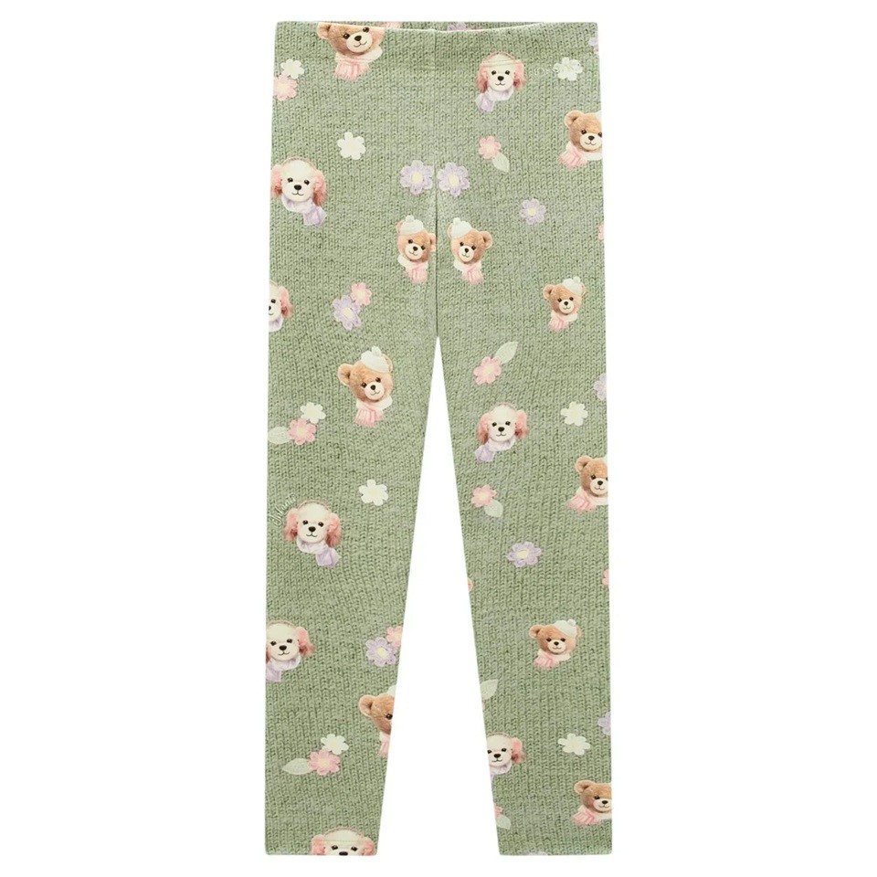Calça Legging em Fly Tech 79317 Infanti Infantil Menina