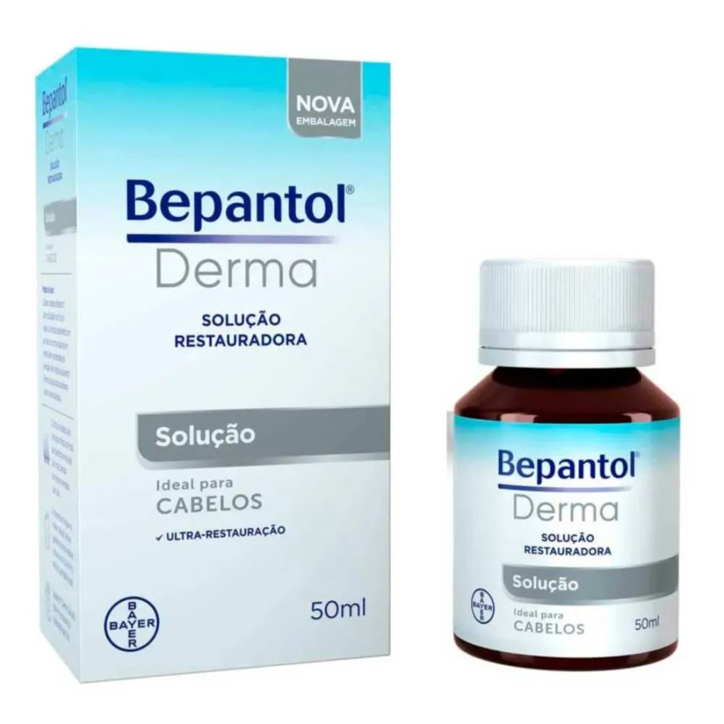 Bepantol Derma Solução Restauradora Hidratante para Cabelos 50ml