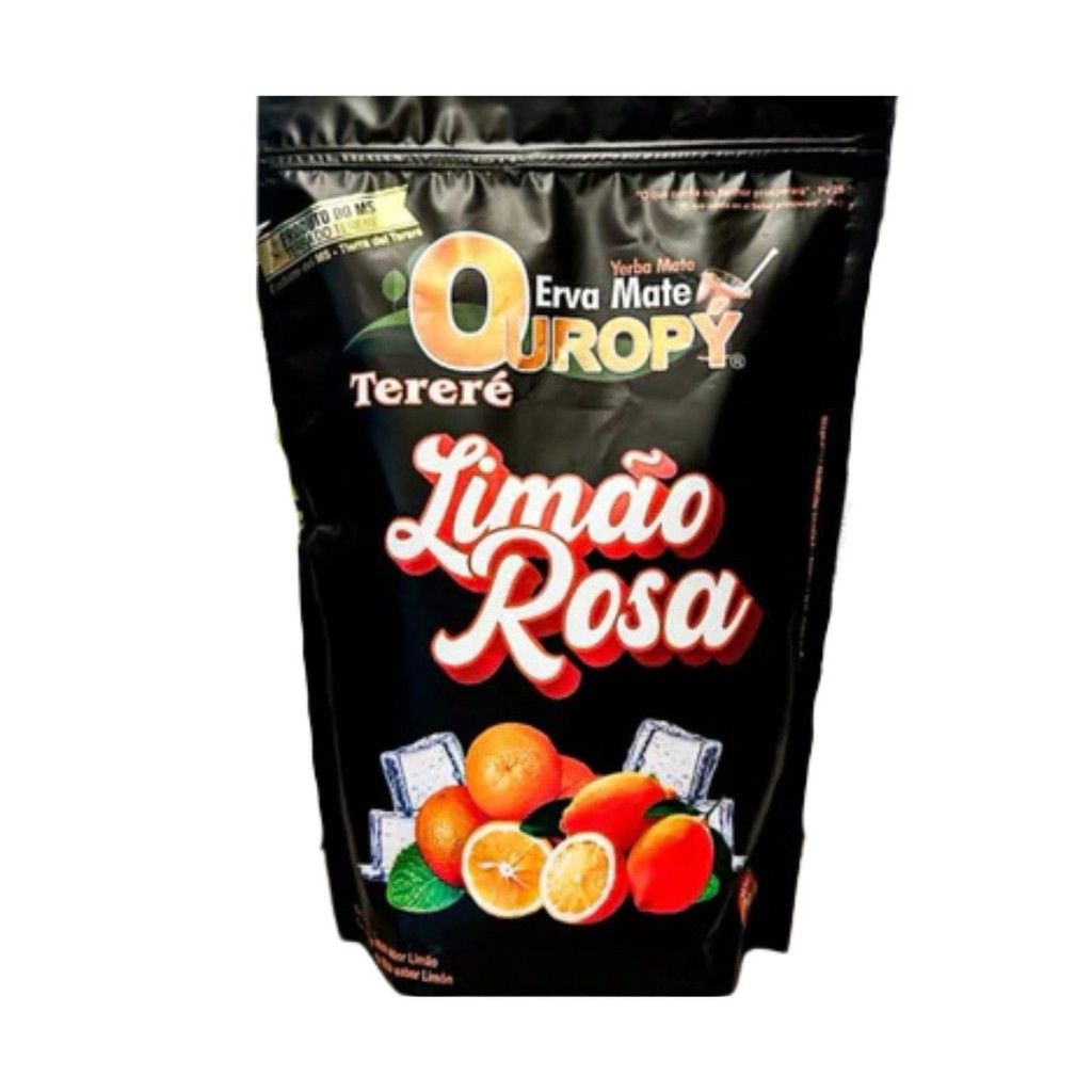 Erva Mate para Tereré Ouropy Premium - Limão Rosa