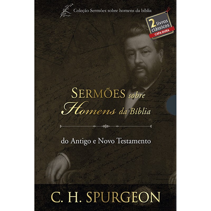 Box 2 Livros Sermões De Spurgeon Sobre Homens Da Bíblia - Books & Magazines