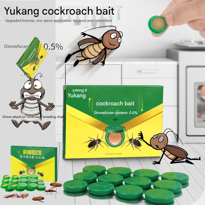 [Entrega 24 horas]Isca de matar baratasem ambientes internos, inofensiva para animais de estimação em Oferta na Shopee