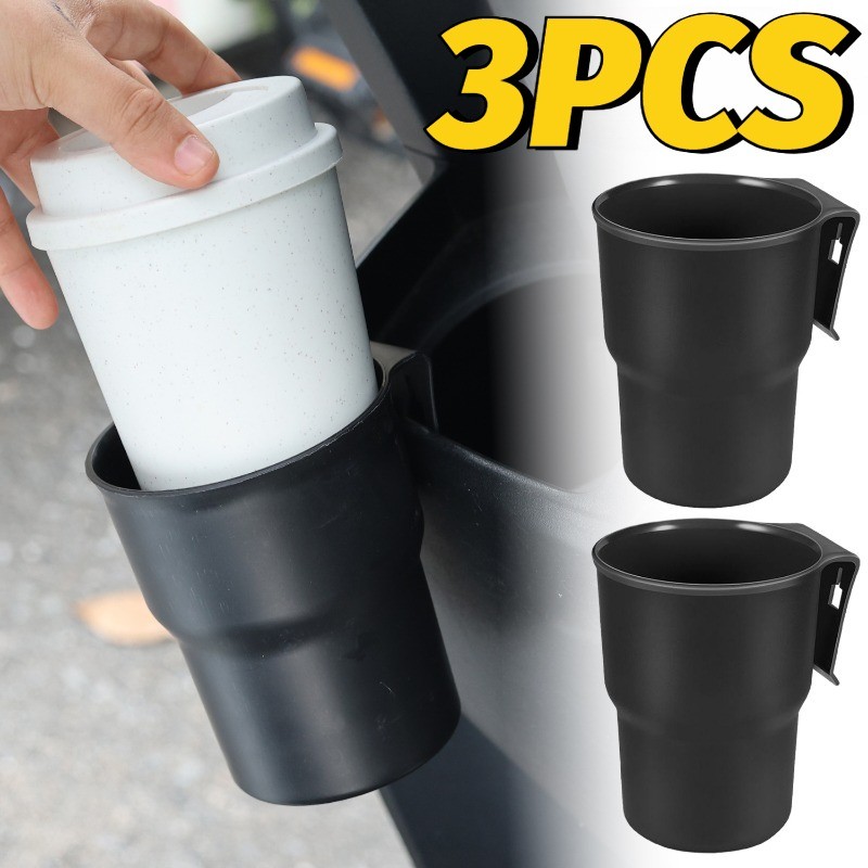 Suporte Para Bebidas Motocicleta E Carro-Copos Multifuncional Garrafas De Café-Rack De Armazenamento Montado Em Veículo 