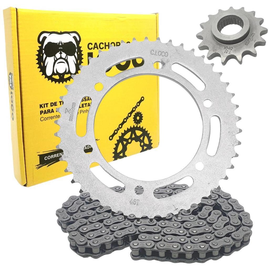 Kit Relação Yamaha Fazer 250 2018 Em Diante Aço1045 Promoção em Oferta na Shopee