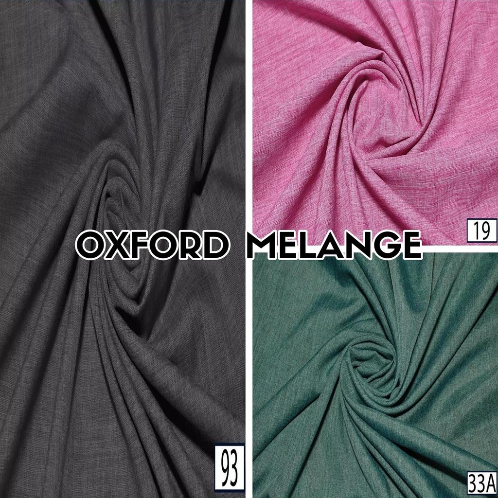 7 Metros Tecido Oxford Melange - Alfaiataria Melange (7m x 1,46m)