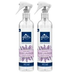 Kit 2 Odorizador Ambiente Relax Lavender Glade Home Fragrance Frasco 265ml cada
