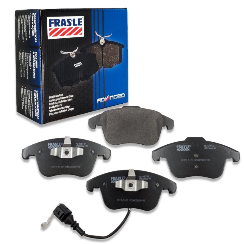 Pastilha de Freio Dianteira Audi Q3 Jetta Passat Tiguan 2010/2021 - Frasle PD1457B