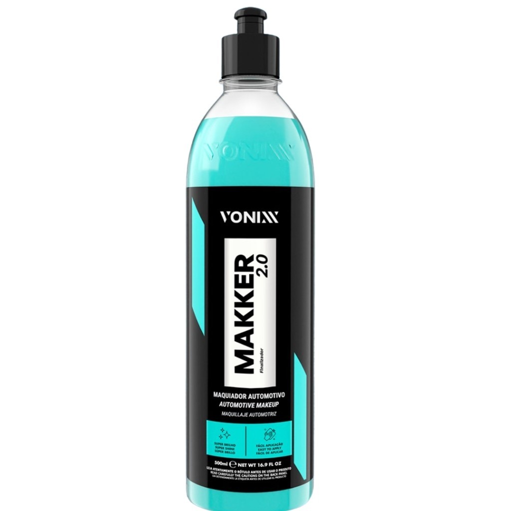 MAKKER 2.0 MAQUIADOR  AUTOMOTIVO VONIXX 500ML SUPER BRILHO E CORREÇÃO DE IMPERFEIÇÕES em Oferta na Shopee