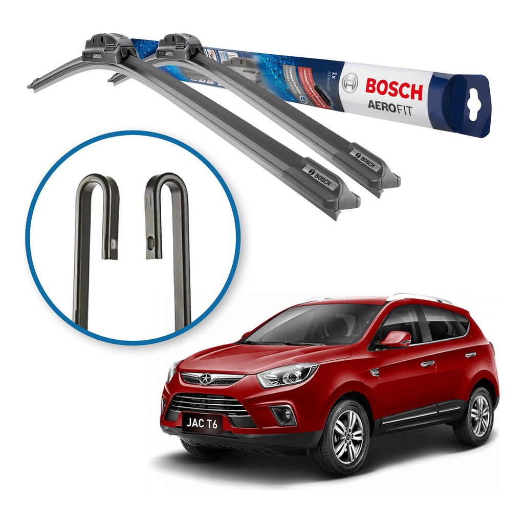 Palheta Limpador Parabrisa Original Bosch Jac Motors T6 2014 A 2020