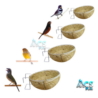 Kit Ninho Para Coleiro, Canário, Curió, Trinca Ferro, Bigodinho, Patativa, Papa Capim em Oferta na Shopee