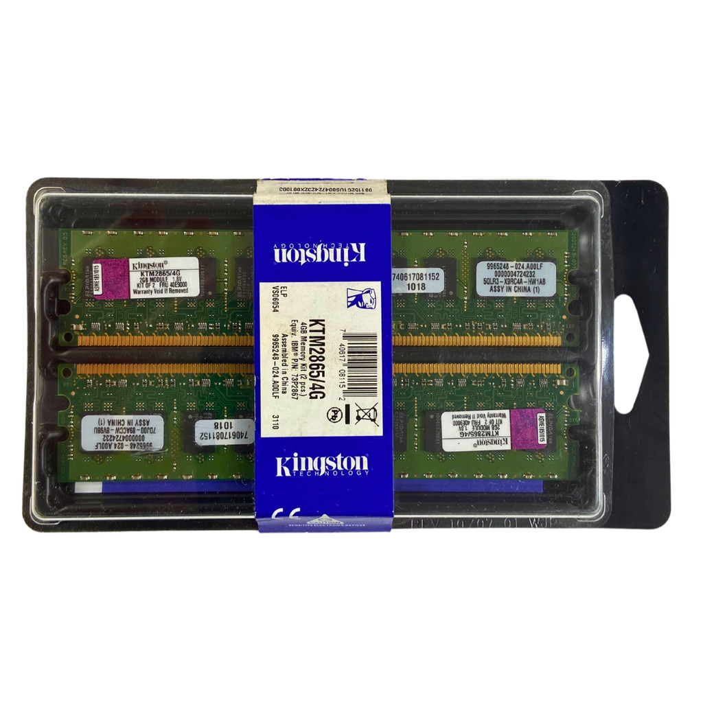 Memória RAM Kingston 4GB - KTH-XW667LP/4G