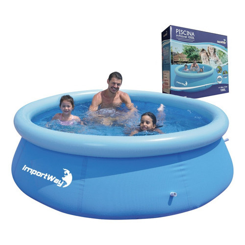Piscina Borda Inflavel 1000l Fácil Instalação