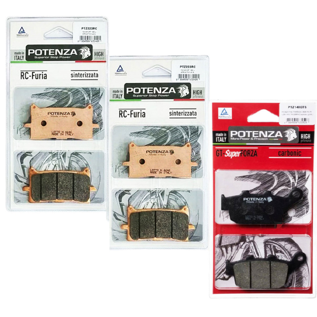 Kit Pastilhas de Freio Cbr 650r 2020-2024 / Cb 650f 2020-2024 Potenza em Oferta na Shopee