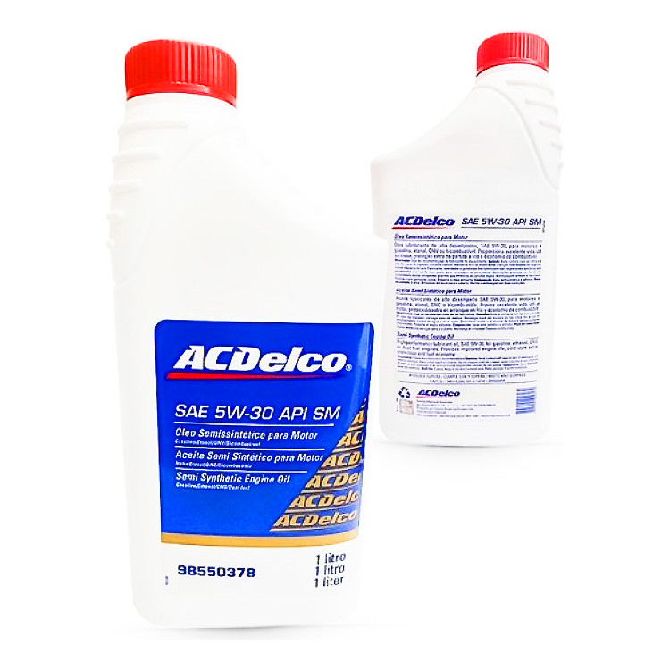 Óleo De Motor Acdelco 5w30 Semissintético 1l Corsa Celta 1.4