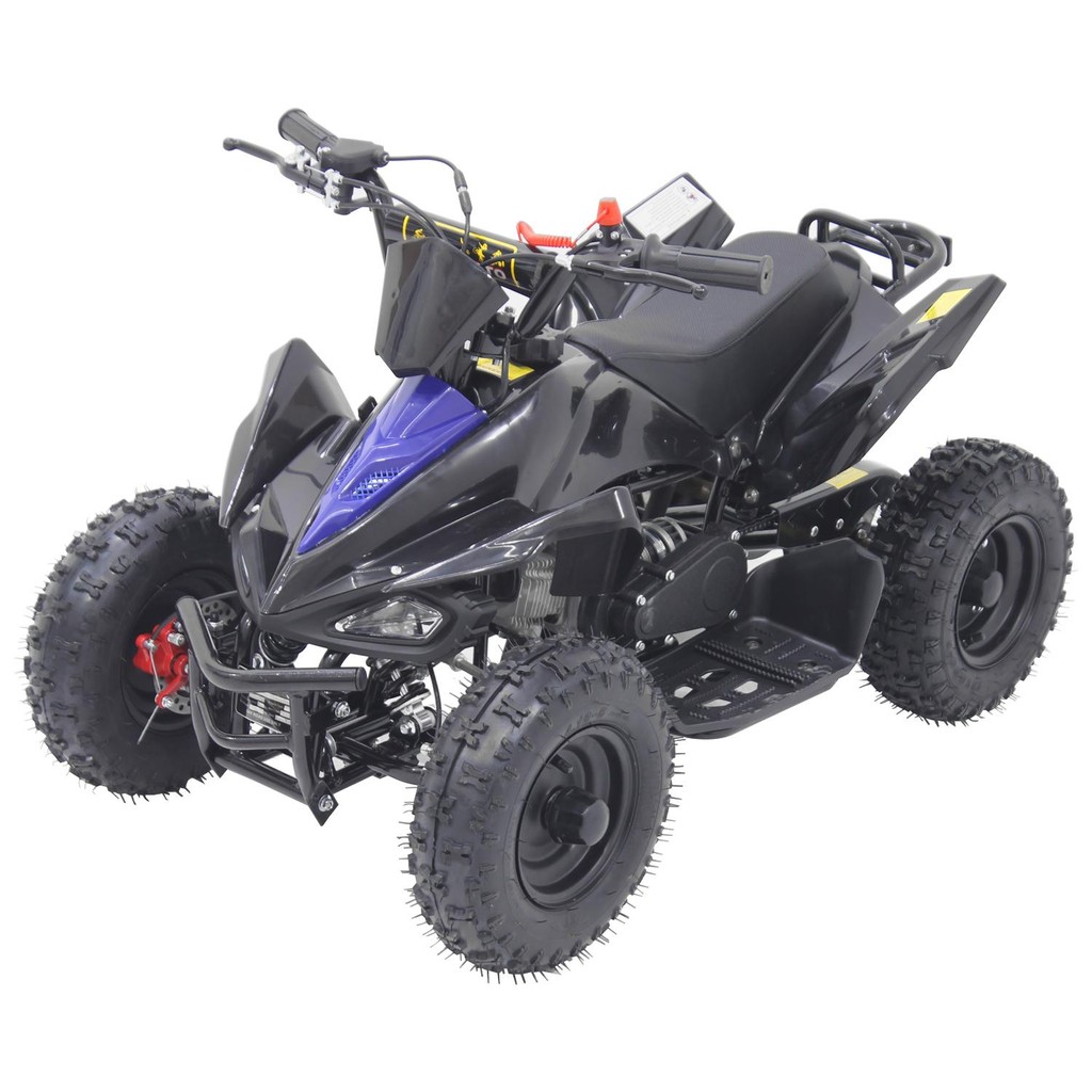 Mini Quadriciclo Gasolina ATV 2020 49cc 2 Tempos Freio a Disco TATV4920 - PretoAzul em Oferta na Shopee