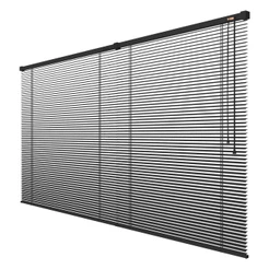 Persiana de PVC Horizontal 140x130cm - Preto