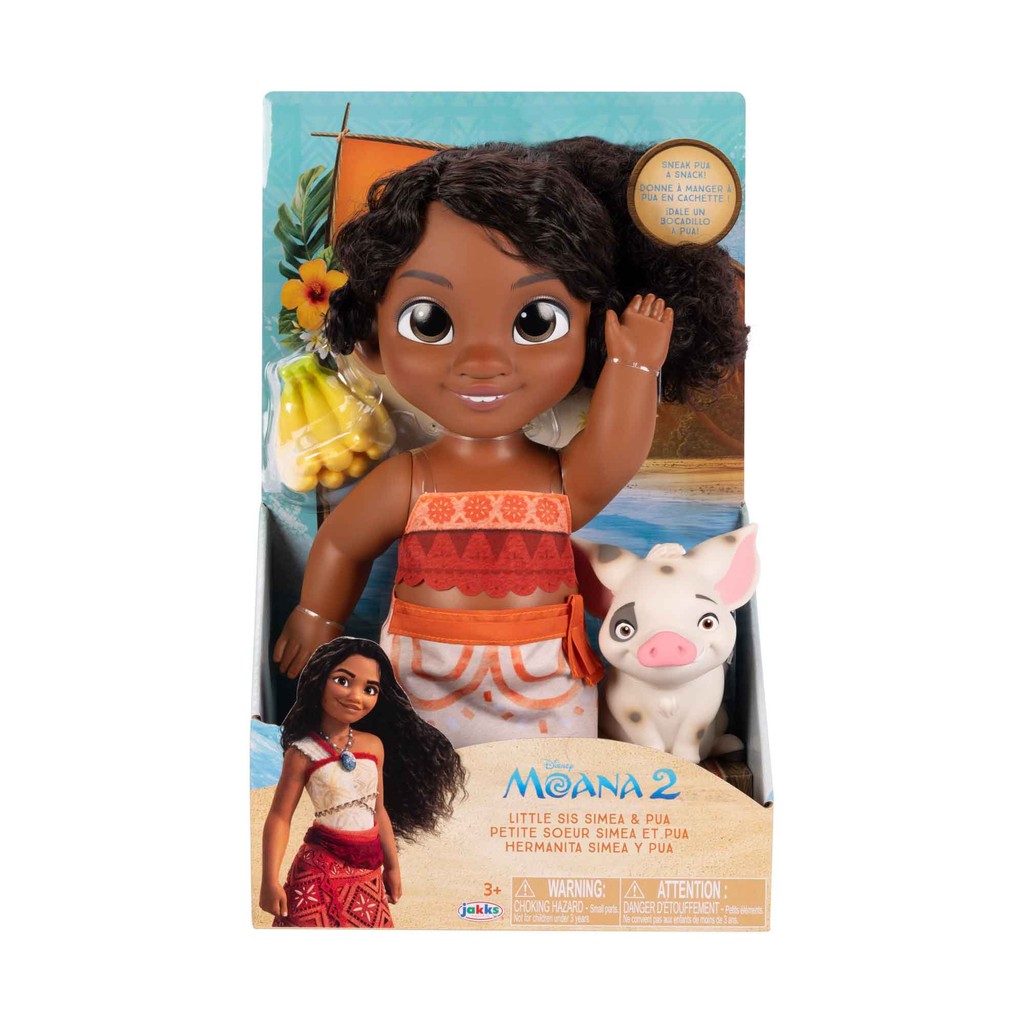 2 Bonecas Simea e Pua com Acessório - Moana 2 em Oferta na Shopee