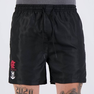 Bermuda Flamengo Remo Preta em Oferta na Shopee
