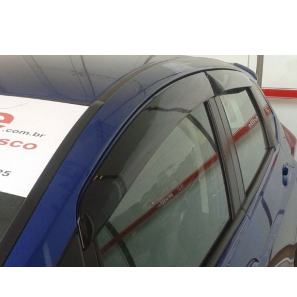 Detalhes do Calha de Chuva TG Poli Honda New Fit 2015-2020 WRV 2017-2020 4 Portas 28008