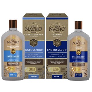 Tio Nacho Antiqueda Engrossador Kit Shamp 200ml Cond 200ml em Oferta na Shopee