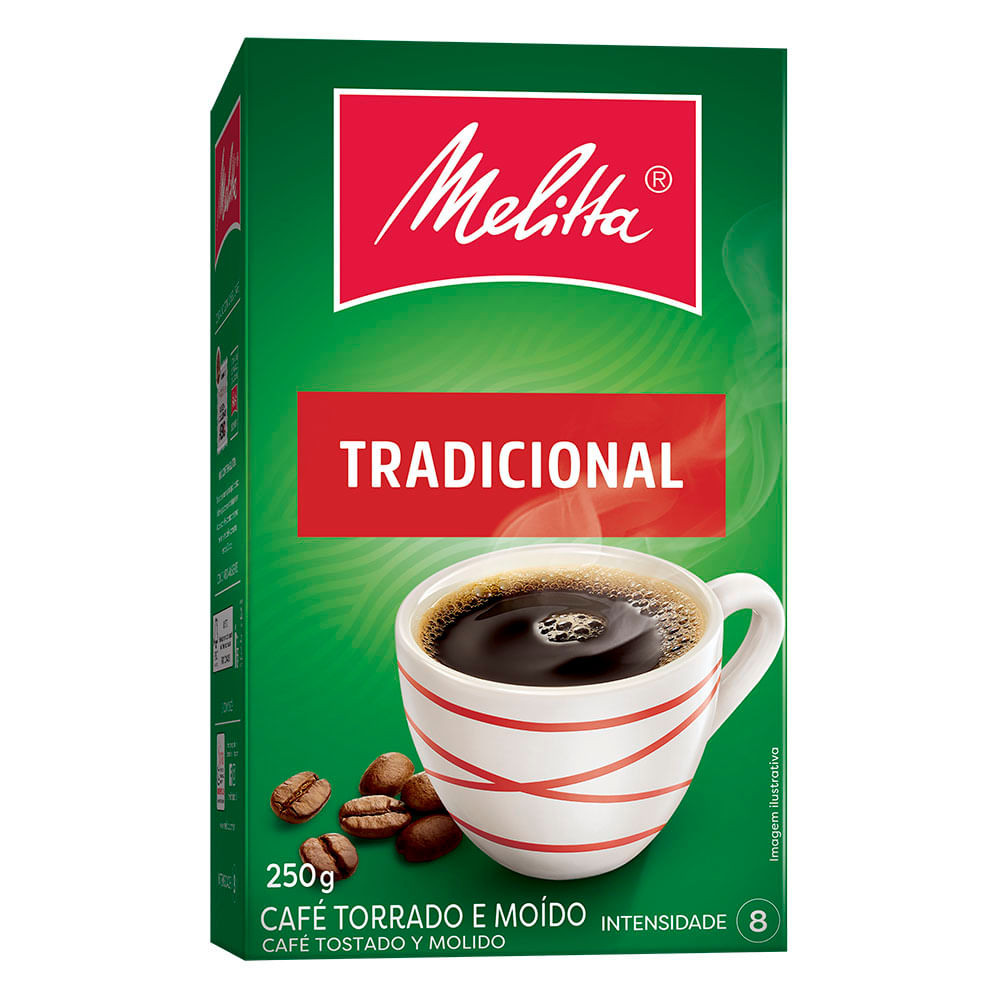 Café Melitta® Tradicional Vácuo 250g