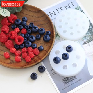LOVESPACE 3D Mirtilo Framboesa Vela Molde Simulação Frutas Fondant De Silicone DIY Chocolate Biscoito Cozimento Ferramen em Oferta na Shopee