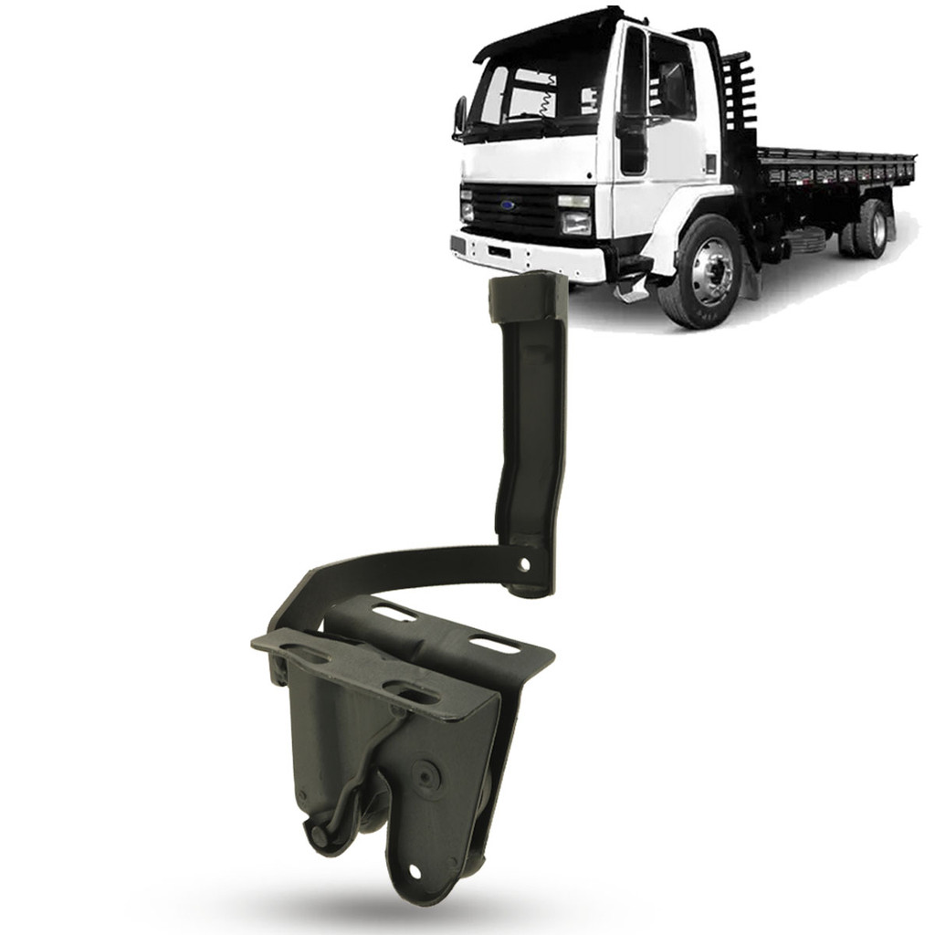 Fechadura Trava da Cabine Basculante 1 Mola Caminhão Ford Cargo G1 1985 a 2010 Volkswagen Worker Delivery até 2018