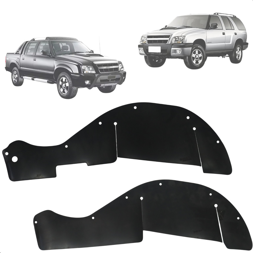 Guarda Pó Blazer S10 1995 1996 1997 Até 2009 2010 2011 Dianteiro