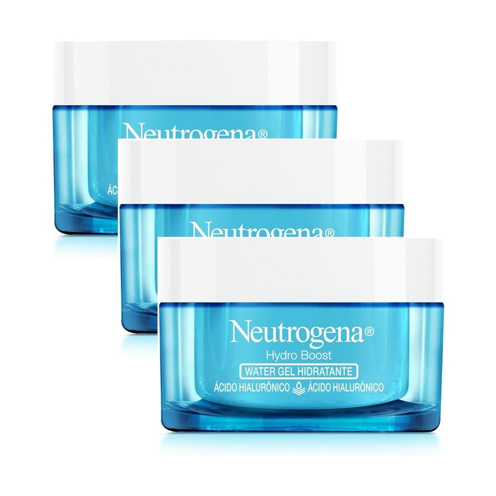Kit 3 und Hidratante Facial Hydro Boost Water Gel 50g - Beauty