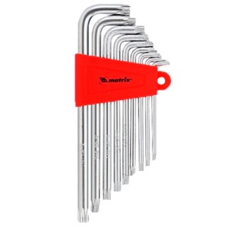 Jogo de Chave Torx com 9 Peças T10 à T50 123069 MTX em Oferta na Shopee