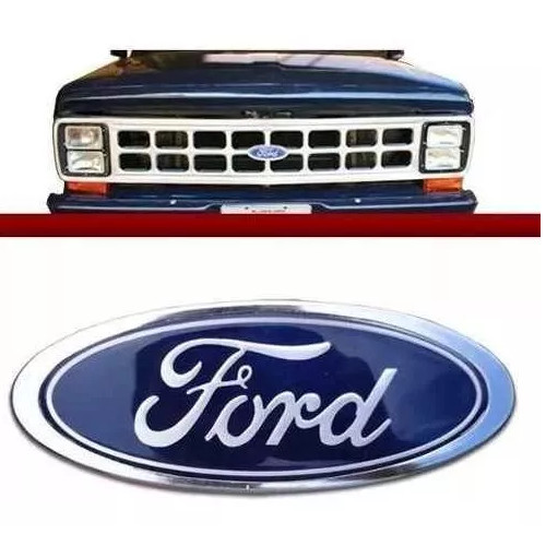 Emblema Grade Radiador Ford  F1000 F4000 1985 1986 A 1993