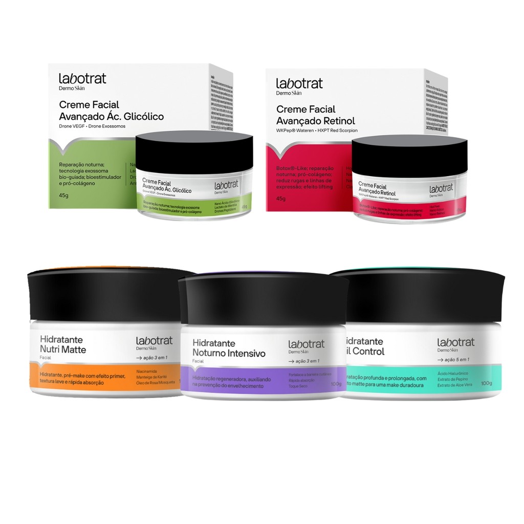 Creme Hidratante Facial Gel Nutrição Pele Oleosa Labotrat em Oferta na Shopee