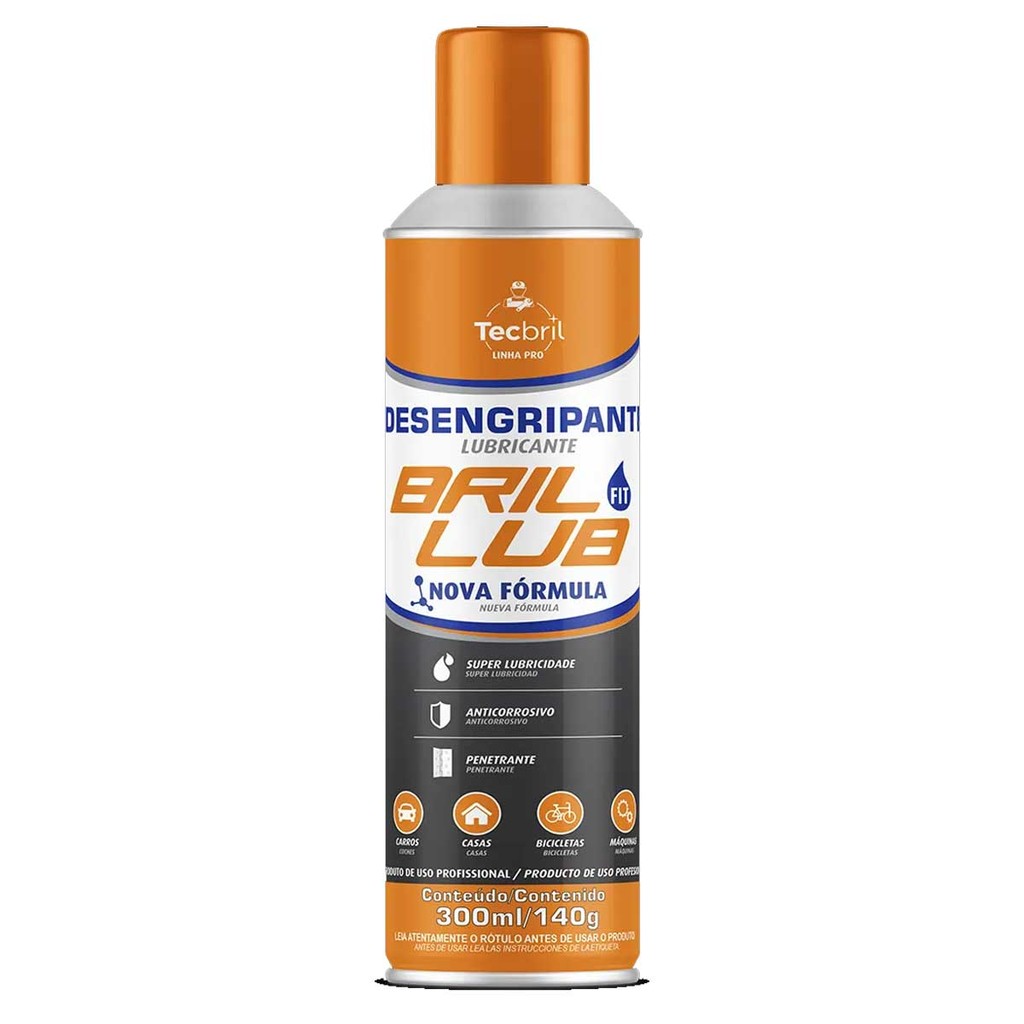 Desengripante Lubrificante Bril Lub Fit Tecbril 300ml