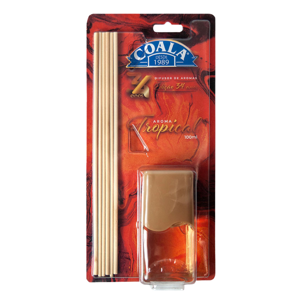 Difusor 100ml Tropical Coala - Equilibrado e Envolvente em Oferta na Shopee