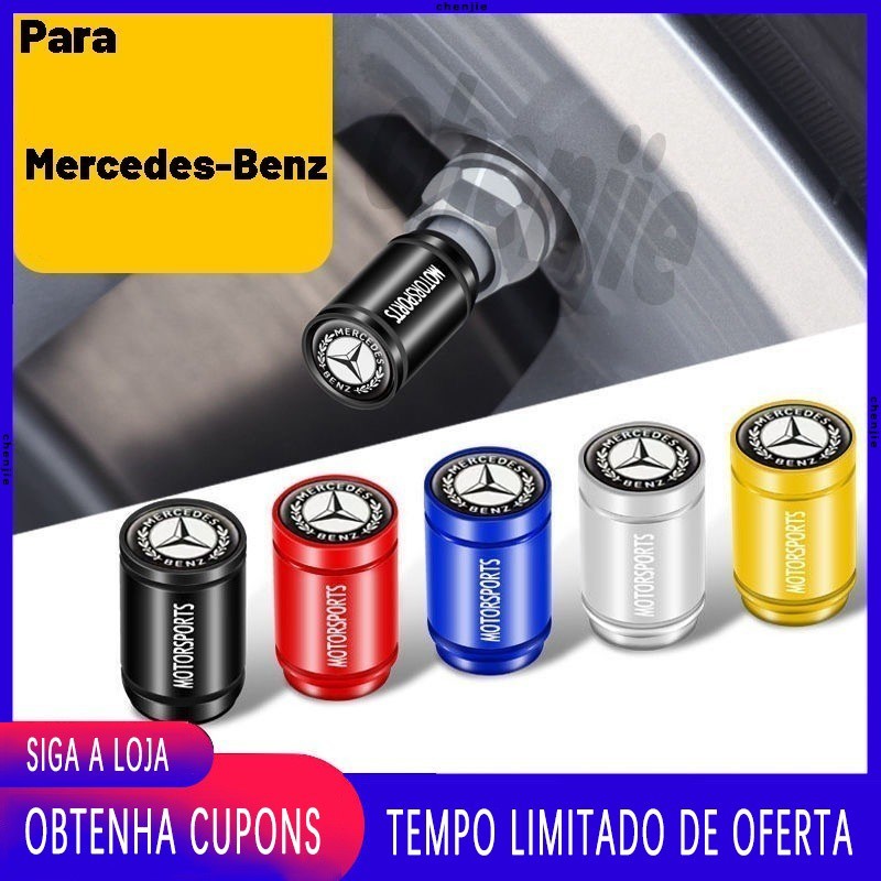 Para Mercedes-Benz Tampa Da Válvula Do Pneu Roda Carro/Acessórios