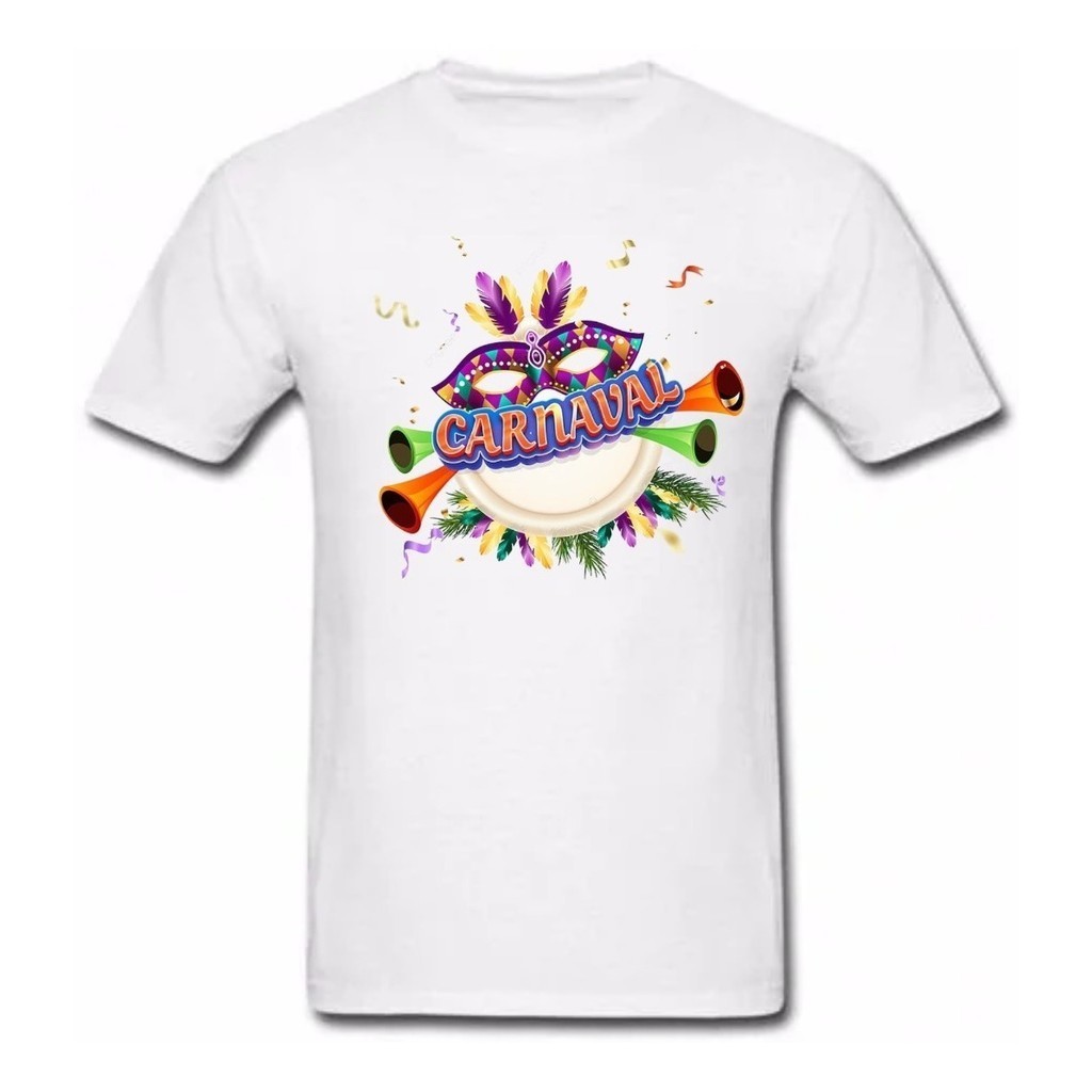 Camiseta De Carnaval Estampa Camisa Folia 2023
