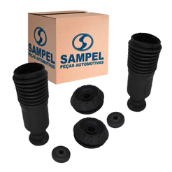 Par Kit Batente De Amortecedor Original Samkit Versa Kicks March 1.0 1.6 16v 2012 2013 2014 2015 2016 2017 2018 a 2021