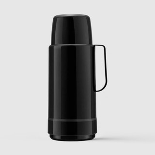Garrafa Térmica GLT Rolha 1L Preto Invicta em Oferta na Shopee