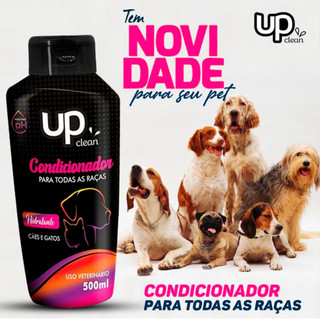 Condicionador para Cachorro Universal 500ml Condicionador Pet Pelo Macio e Cheiroso Banho e Tosa UP Clean
