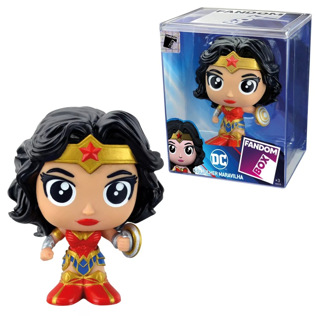 Mulher Maravilha Boneco Colecionável Heróis Liga Justiça DC