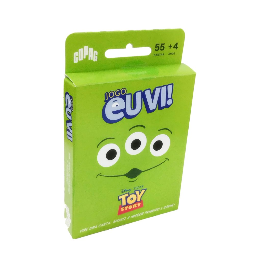 Jogo de Cartas Eu Vi! Aliens Toy Story Copag - 34066 em Oferta na Shopee