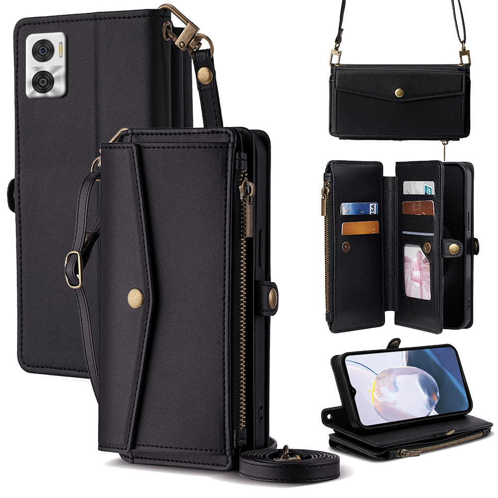 Capa Carteira Para Motorola Moto Edge 60 Fusion 2025/G Play Power 2025 Flip De C
