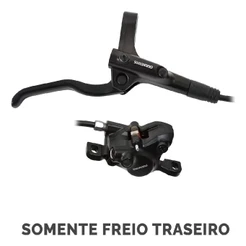 FREIO TRASEIRO HIDRÁULICO SHIMANO ALTUS MT200 PARA BIKE MTB A DISCO COM ÓLEO E SANGRIA