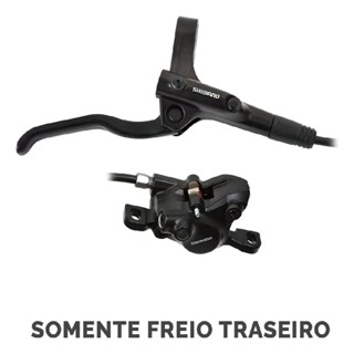 FREIO TRASEIRO HIDRÁULICO SHIMANO ALTUS MT200 PARA BIKE MTB A DISCO COM ÓLEO E SANGRIA em Oferta na Shopee